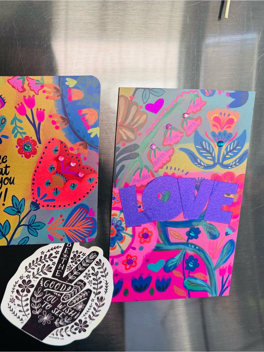 Natural Life Set of 3 (1 Discontinued Sticker & 2 Magnets).